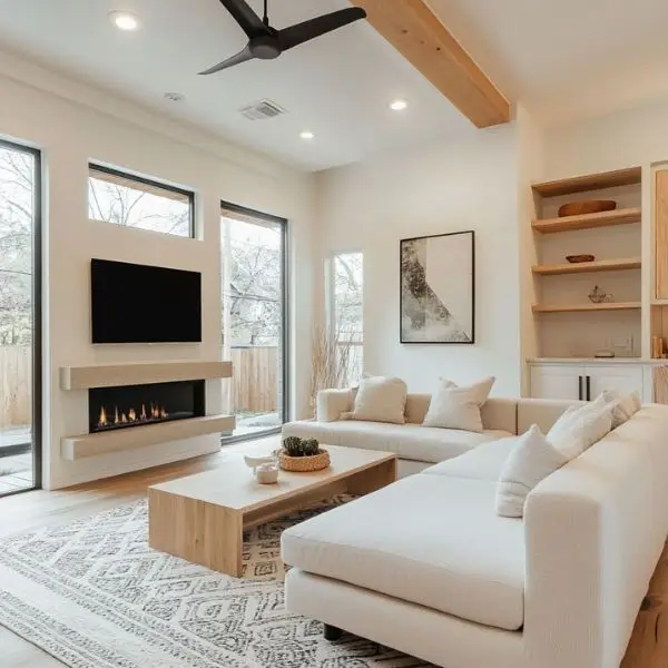 Plafon Tinggi dan Bukaan Besar di Model Rumah Minimalis